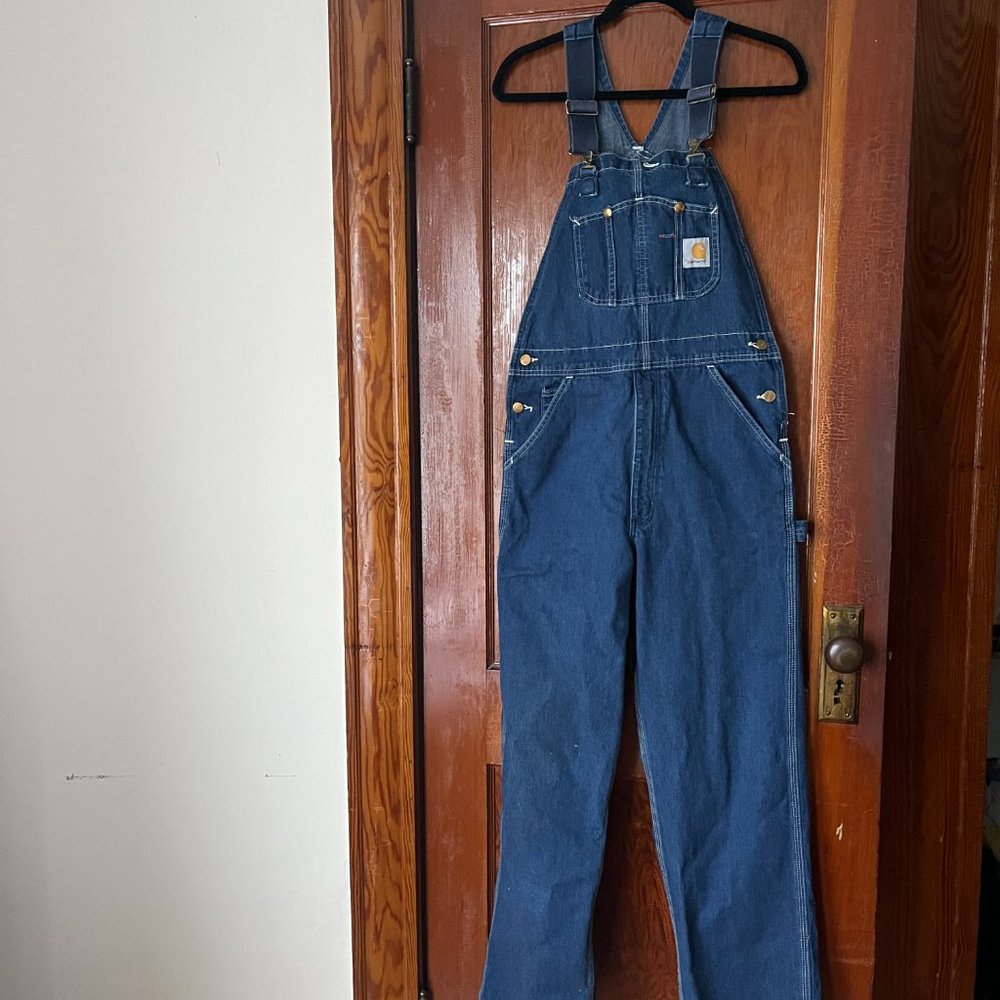Carhartt Denim Bib Overall 32x31